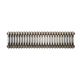 Traditionele Radiator - 2-Kolom - 300 x 1190 mm - Ruw Metaal