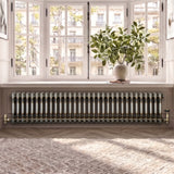 Traditionele Radiator - 2-Kolom - 300 x 1460 mm - Ruw Metaal
