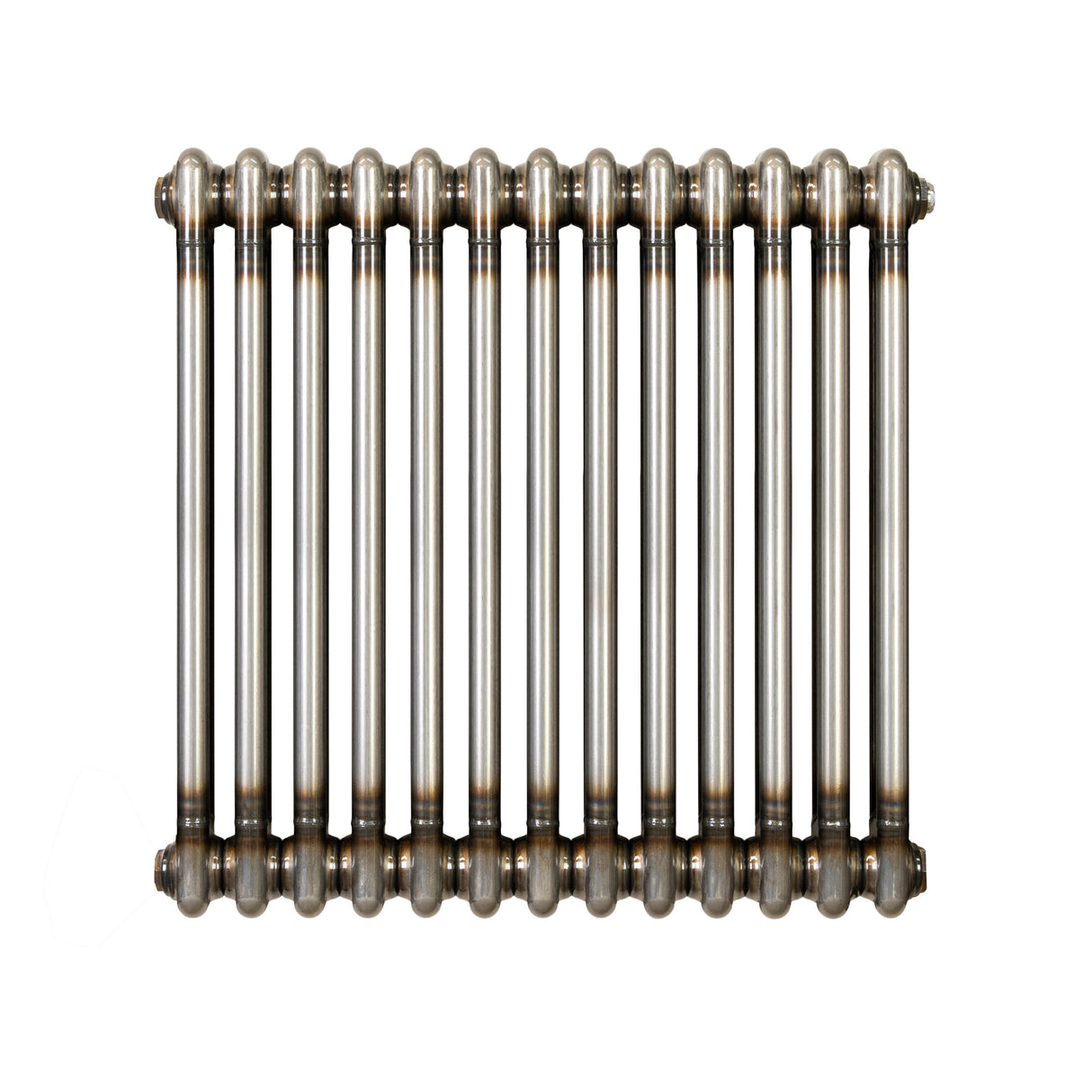Traditionele Radiator - 2-Kolom - 600 x 605 mm - Ruw Metaal
