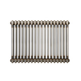 Traditionele Radiator - 2-Kolom - 600 x 830 mm - Ruw Metaal