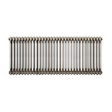Traditionele Radiator - 2-Kolom - 600 x 1460 mm - Ruw Metaal