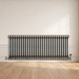 Traditionele Radiator - 2-Kolom - 600 x 1460 mm - Ruw Metaal
