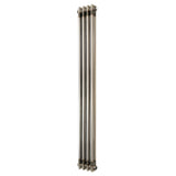 Traditionele Radiator - 2-Kolom - 1500 x 200 mm - Ruw Metaal