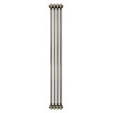 Traditionele Radiator - 2-Kolom - 1500 x 200 mm - Ruw Metaal