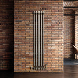 Traditionele Radiator - 2-Kolom - 1500 x 290 mm - Ruw Metaal
