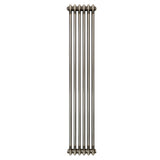 Traditionele Radiator - 2-Kolom - 1500 x 290 mm - Ruw Metaal