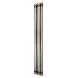 Traditionele Radiator - 2-Kolom - 1800 x 290 mm - Ruw Metaal