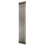 Traditionele Radiator - 2-Kolom - 1800 x 380 mm - Ruw Metaal