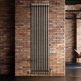 Traditionele Radiator - 2-Kolom - 1800 x 470 mm - Ruw Metaal