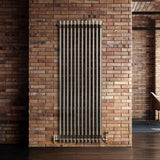 Traditionele Radiator - 2-Kolom - 1800 x 560 mm - Ruw Metaal