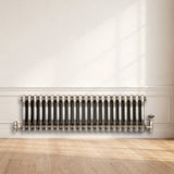 Traditionele Radiator - 3-Kolom - 300 x 830 mm - Ruw Metaal
