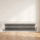 Traditionele Radiator - 3-Kolom - 300 x 1190 mm - Ruw Metaal