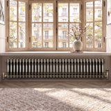 Traditionele Radiator - 3-Kolom - 300 x 1460 mm - Ruw Metaal
