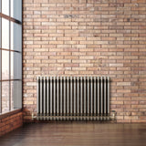 Traditionele Radiator - 3-Kolom - 600 x 1010 mm - Ruw Metaal