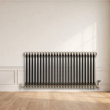 Traditionele Radiator - 3-Kolom - 600 x 1190 mm - Ruw Metaal