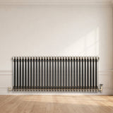 Traditionele Radiator - 3-Kolom - 600 x 1460 mm - Ruw Metaal