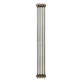 Traditionele Radiator - 3-Kolom - 1500 x 200 mm - Ruw Metaal