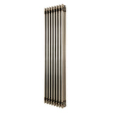 Traditionele Radiator - 3-Kolom - 1500 x 380 mm - Ruw Metaal