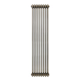 Traditionele Radiator - 3-Kolom - 1500 x 380 mm - Ruw Metaal