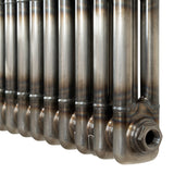 Traditionele Radiator - 3-Kolom - 1500 x 560 mm - Ruw Metaal