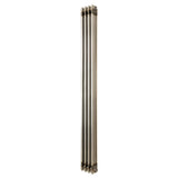 Traditionele Radiator - 3-Kolom - 1800 x 200 mm - Ruw Metaal