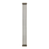 Traditionele Radiator - 3-Kolom - 1800 x 200 mm - Ruw Metaal
