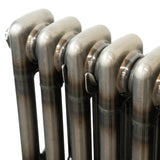 Traditionele Radiator - 3-Kolom - 1800 x 200 mm - Ruw Metaal