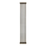 Traditionele Radiator - 3-Kolom - 1800 x 290 mm - Ruw Metaal