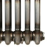 Traditionele Radiator - 3-Kolom - 1800 x 290 mm - Ruw Metaal