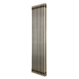 Traditionele Radiator - 3-Kolom - 1800 x 470 mm - Ruw Metaal