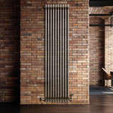 Traditionele Radiator - 3-Kolom - 1800 x 470 mm - Ruw Metaal
