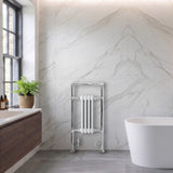 Klassieke Radiator met Verwarmde Handdoekrek - 950 mm x 480 mm - Wit