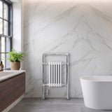 Klassieke Radiator met Verwarmde Handdoekrek - 950 mm x 570 mm - Wit