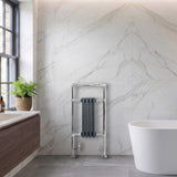 Klassieke Radiator met Verwarmde Handdoekrek - 950 mm x 480 mm - Antraciet Grijs