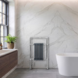 Klassieke Radiator met Verwarmde Handdoekrek - 950 mm x 570 mm - Antraciet Grijs