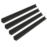 Flexibele Tuinrand 4 x 1,2 m - Zwart