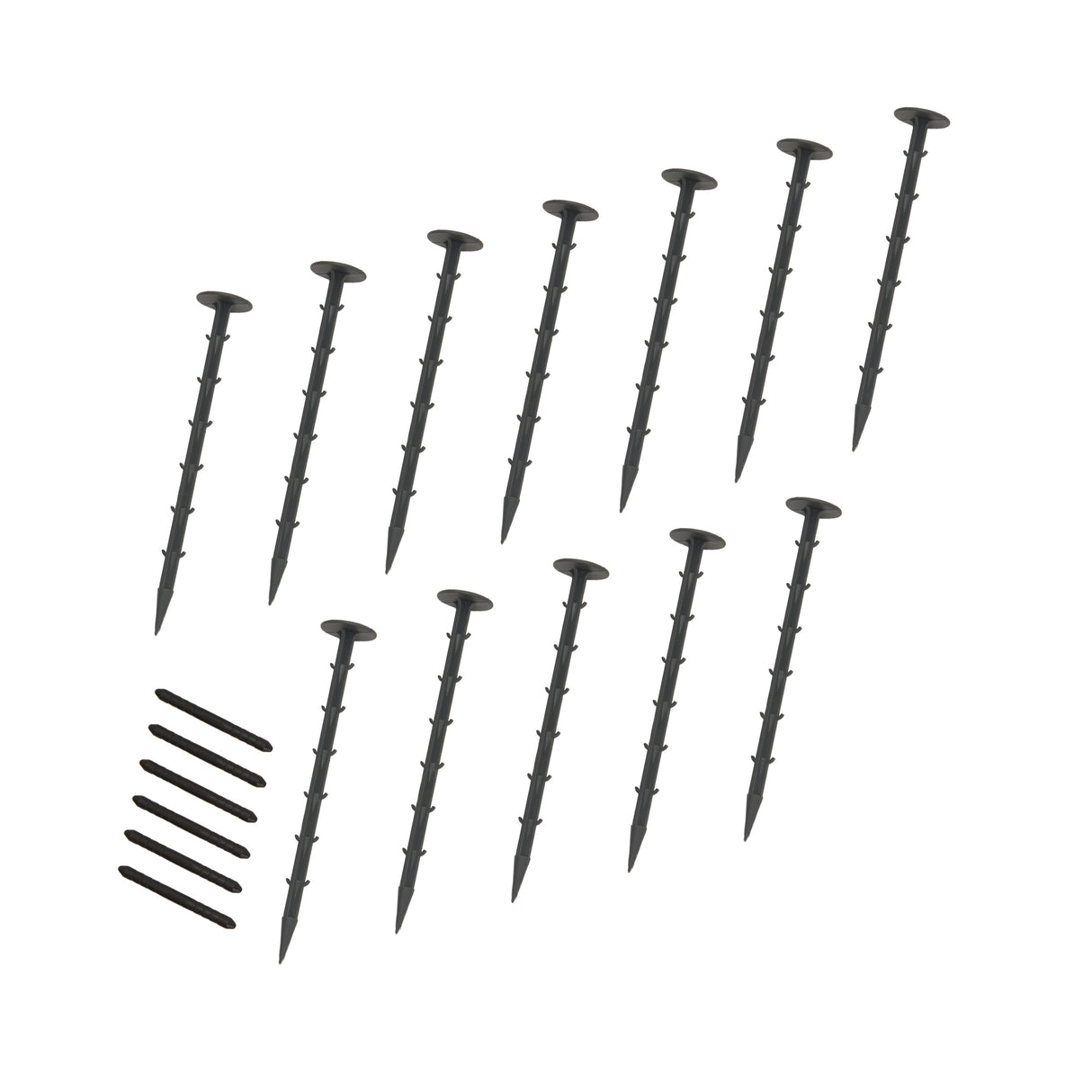 Flexibele Tuinrand 6 x 1,2 m - Zwart