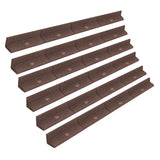 Flexibele Tuinrand 6 x 1,2 m - Bruin