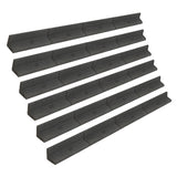 Flexibele Tuinrand 6 x 1,2 m - Grijs