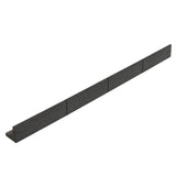 Flexibele Tuinrand 6 x 1,2 m - Grijs