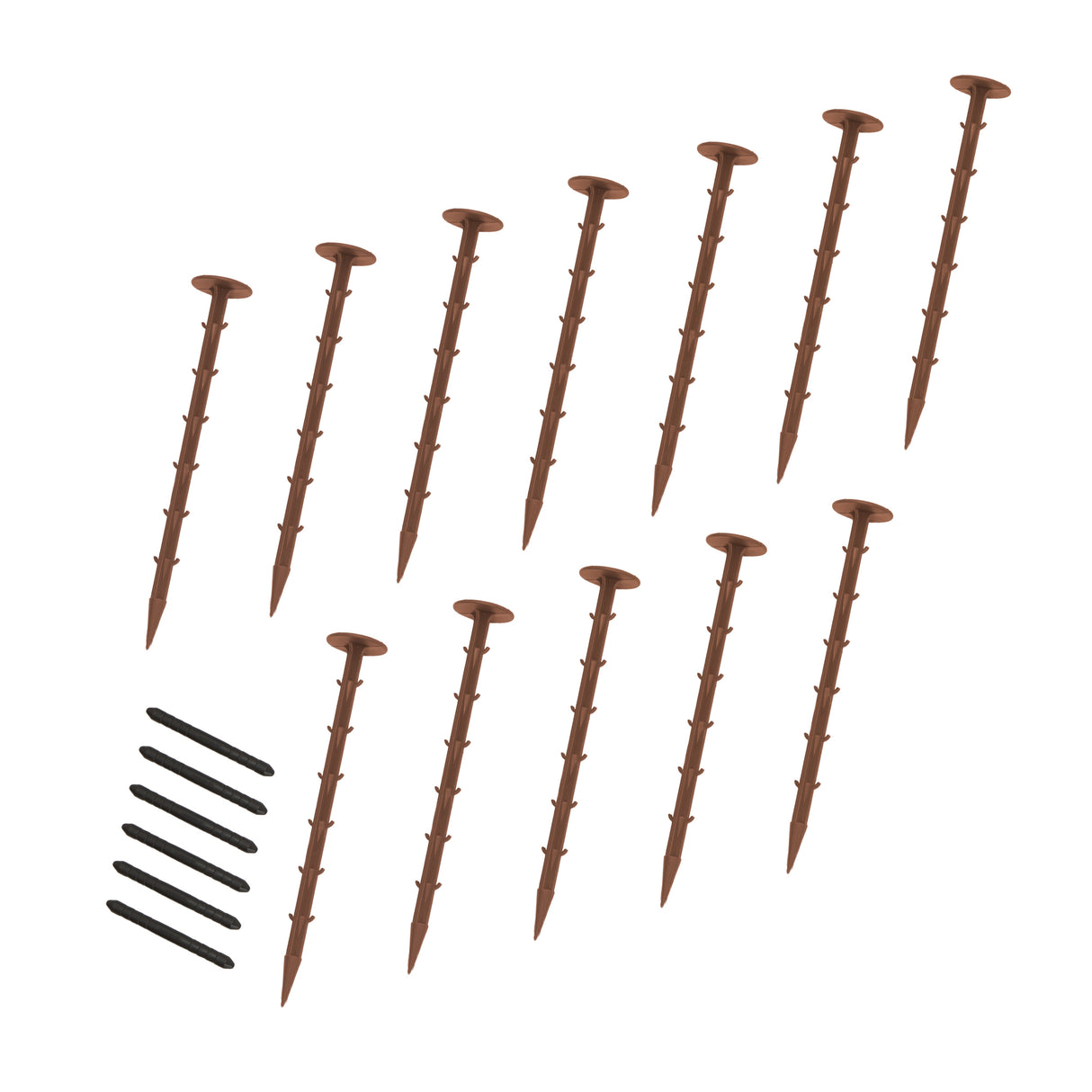 Flexibele Tuinrand 4 x 1,2 m - Terracotta