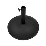 LED Kantelbare Stokparasol 2.7 m met Parasolvoet - Grijs