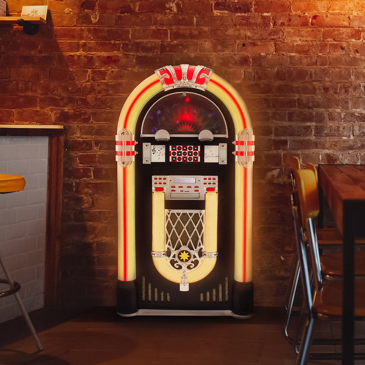 Vinyl Jukebox & CD-koffer