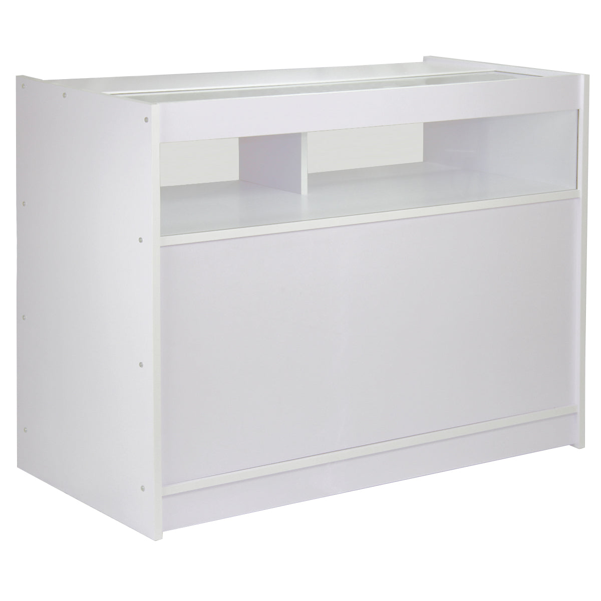Fusion Glanzend Witte Toonbank Set