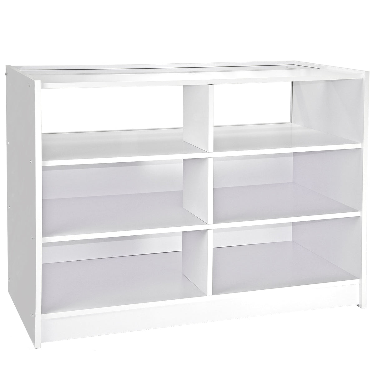 Fusion Glanzend Witte Toonbank Set