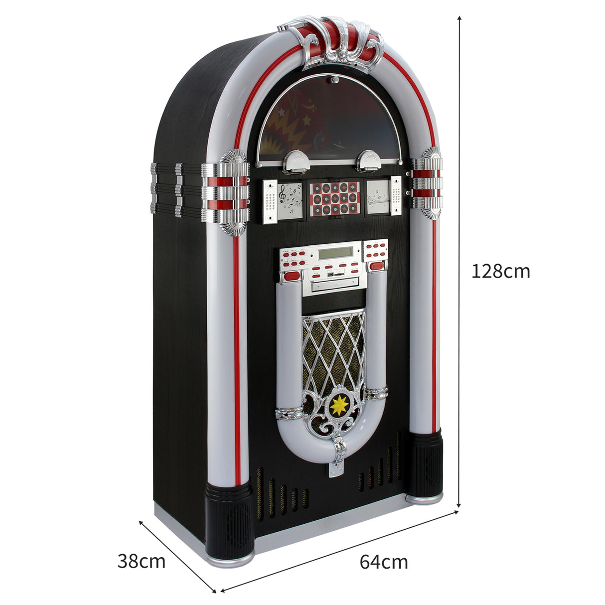 Vinyl Jukebox & CD-koffer