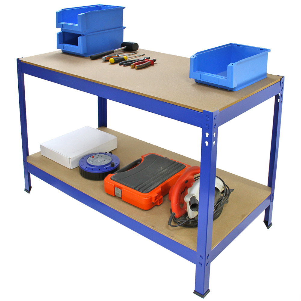 Q-Rax Garage Werkbank - Blauw
