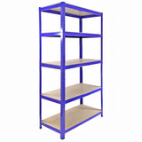 4 x T-Rax Stellingkasten - 90x45x180 cm - Blauw