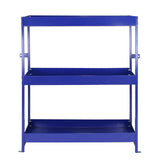 Metalen Bedrijfswagen stelling - Staal - Blauw