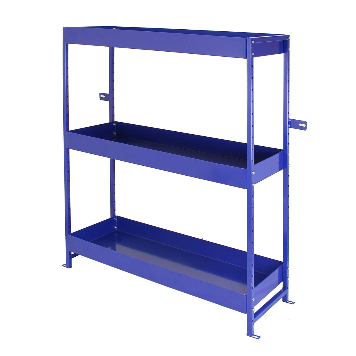 Metalen Bedrijfswagen stelling - Staal - Blauw